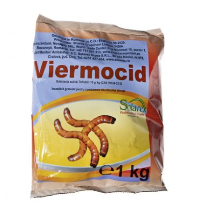 Viermocid - Granule insecticide pentru sol Solarex